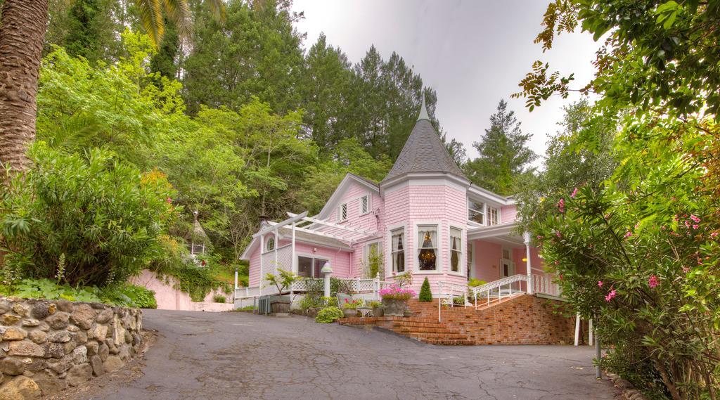 Bed and Breakfast The Pink Mansion Calistoga Exterior foto